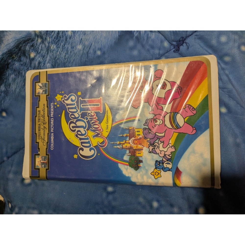 Care Bears Movie II A New Generation VHS 1986 Columbia TriStar Clamshell Case